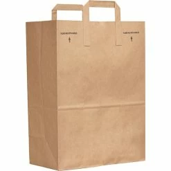 Best Pirce 👏 Duro Paper Grocery Bag With Handles, 70#, Natural 😉