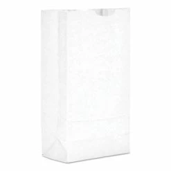 Hot Sale ⭐ Duro #10 Paper Grocery Bag, 35lb White, Standard 6 5/16 X 4 3/16 X 13 3/8, 500 Bags 🌟