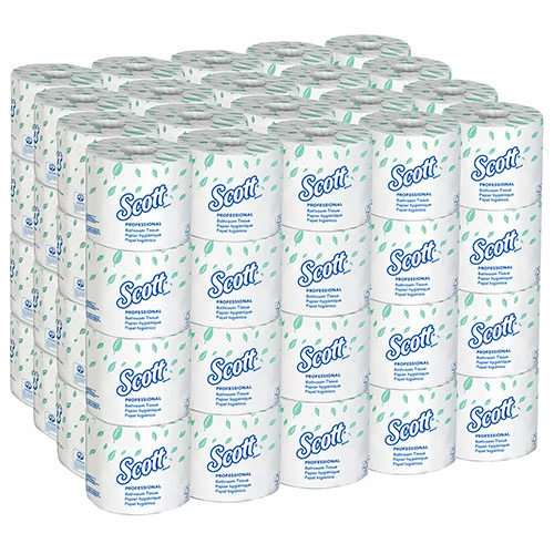 New 🔥 Essential Professional Standard Roll Bathroom Tissue (04460), 2-Ply, White, 80 Rolls / Case, 550 Sheets / Roll, 44,000 Sheets / Case 💯 - Image 2