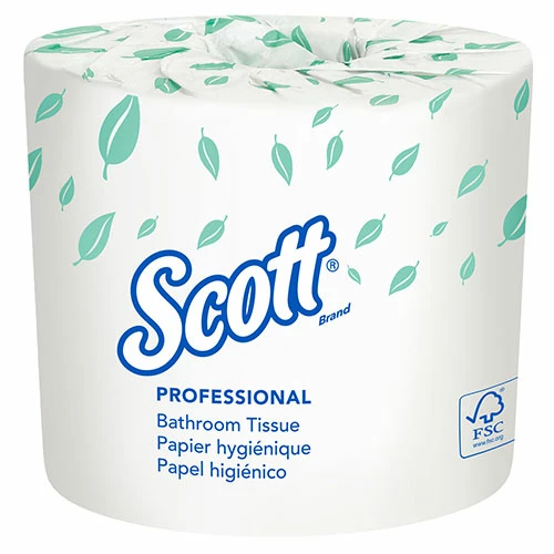 New 🔥 Essential Professional Standard Roll Bathroom Tissue (04460), 2-Ply, White, 80 Rolls / Case, 550 Sheets / Roll, 44,000 Sheets / Case 💯 - Image 3