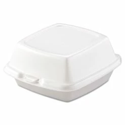 Best deal 🤩 Dart Carryout Food Containers, Foam, 1-Comp, 5 7/8 X 6 X 3, White, 500/Carton 🤩