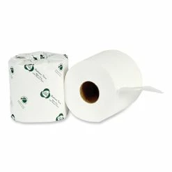 Discount ⭐ Recycled Two-Ply Standard Toilet Paper, Septic Safe, White, 4" Wide, 500 Sheets/Roll, 80 Rolls/Carton ❤️