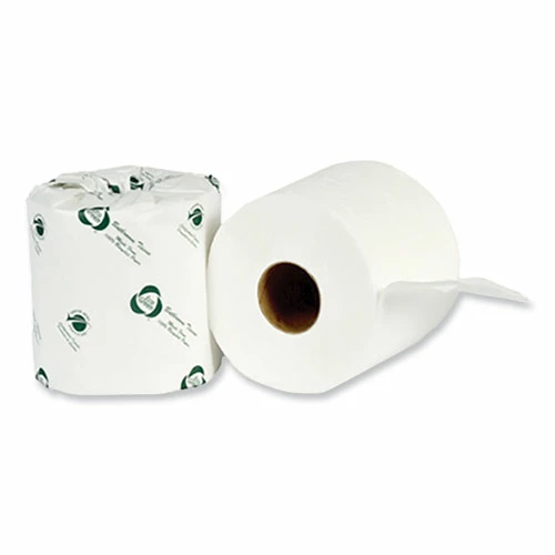 Cheapest π Recycled Two-Ply Standard Toilet Paper, Septic Safe, White, 4.25" Wide, 500 Sheets/Roll, 80 Rolls/Carton π