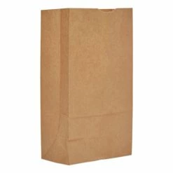 Best Sale 🛒 Grocery Paper Bags, 50 Lbs Capacity, #12, 7"w X 4.38"d X 13.75"h, Kraft, 500 Bags 🌟