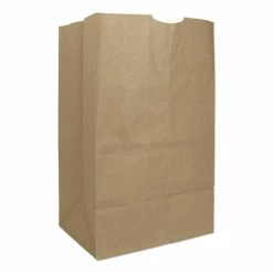Best Sale 💯 Grocery Paper Bags, 50 Lbs Capacity, #20 Squat, 8.25"w X 5.94"d X 13.38"h, Kraft, 500 Bags 🎉