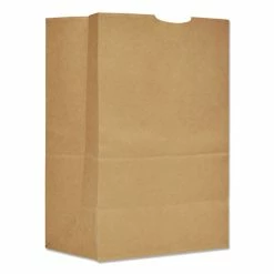 New 👍 Grocery Paper Bags, 75 Lbs Capacity, 1/6 BBL, 12"w X 7"d X 17"h, Kraft, 400 Bags 😀