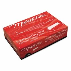 Cheap ⭐ Interfolded Dry Wax Deli Paper, 8" X 10-3/4", White, 500/Box, 12 Boxes/Carton 🎁