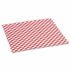 Cheap 🥰 Grease-Resistant Paper Wraps And Liners, 12 X 12, Red Check, 1000/Box, 5 Boxes/Carton ✔️