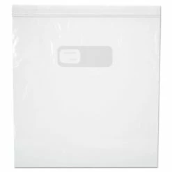 Buy 🛒 Reclosable Food Storage Bags, 1 Gal, 1.75 Mil, 10.5" X 11", Clear, 250/Box 🌟