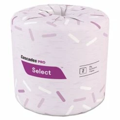 Budget 🧨 Select Standard Bath Tissue, 2-Ply, White, 4 X 3.19, 500/Roll, 96/Carton 🔔