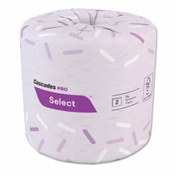 Brand new ⭐ Select Standard Bath Tissue, 2-Ply, White, 4 X 3, 500 Sheets/Roll, 96 Rolls/Carton 👍