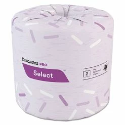 Hot Sale ✔️ Select Standard Bathroom Tissue, 2-Ply, White, 4.31 X 3.25, 550/Roll, 80 Roll/Carton 👏