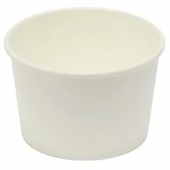 Coupon ⭐ Koda 8oz Heavy Weight Paper Food Container, Bulk 20/50, White 🎁