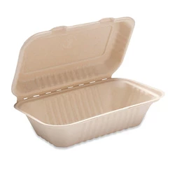 Best reviews of π Hoagie Hinged Food Container, Natural π€©