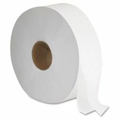 Outlet 🎁 JRT Jumbo Bath Tissue, Septic Safe, 2-Ply, White, 12" Diameter, 1,378 Ft Length, 6/Carton ⌛