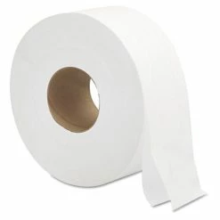 Flash Sale 🔥 Jumbo Roll Bath Tissue, Septic Safe, 2-Ply, White, 3.3" X 700 Ft, 12/Carton 🎁