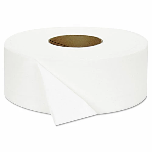 New π JRT Jumbo Bath Tissue, Septic Safe, 2-Ply, White, 3.3" X 1000 Ft, 12/Carton π - Image 3