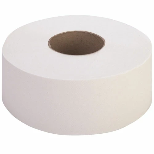 Promo ✔️ Jumbo Jr Dispenser Bath Tissue Roll - 2 Ply - 3.30" X 1000 Ft - 8.88" Roll Diameter - White - Fiber - Sewer-safe, Septic Safe - For Bathroom - 12 / Carton ✨ - Image 5