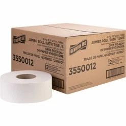 Best reviews of ⭐ Jumbo Jr Dispenser Bath Tissue Roll - 2 Ply - 3.30" X 500 Ft - 8.88" Roll Diameter - White - Fiber - Sewer-safe, Septic Safe - For Bathroom - 12 / Carton 🛒