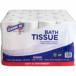 Best reviews of 🎁 Bathroom Tissue, 2-Ply, 36RL/CT, White 💯