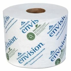 Flash Sale ❤️ High-Capacity Standard Bath Tissue, 1-Ply, White, 1500/Roll, 48/Carton 😍