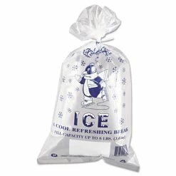 Coupon ✔️ Ice Bags, 1.5 Mil, 11" X 20", Clear, 1,000/Carton 🔥