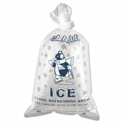 Best Pirce 🎁 Ice Bags, 1.5 Mil, 12" X 21", Clear, 1,000/Carton ❤️