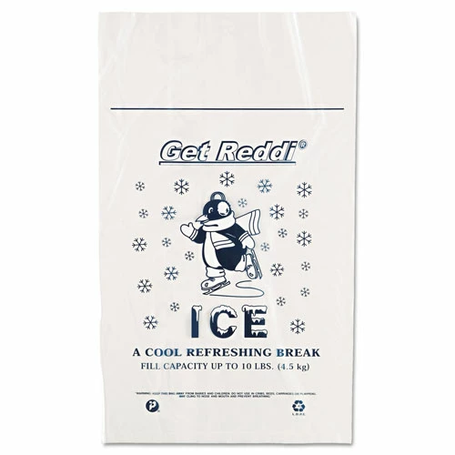 Best Pirce π Ice Bags, 1.5 Mil, 12" X 21", Clear, 1,000/Carton β€οΈ - Image 2