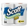 Brand new 😀 Rapid-Dissolving Toilet Paper, Bath Tissue, Septic Safe, 1-Ply, White, 231 Sheets/Roll, 4/Rolls/Pack, 12 Packs/Carton 🛒