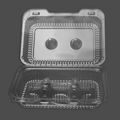 Hot Sale 🤩 Inc Six Cell Clear Hinge Muffin / Cupcake Container 🎁