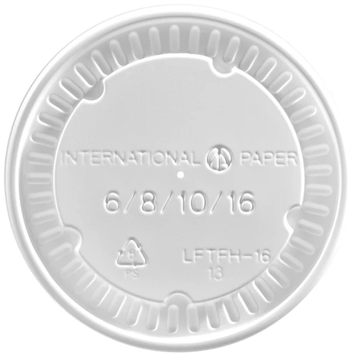 Deals 𧨠Flat White Hot Food Container Lid, 6 Oz. - 16 Oz. π―