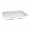 Deals 🤩 Meat Tray, #2, 1-Compartment, 8.38 X 5.88 X 1.21, White, 500/Carton 😉