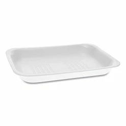 Deals 🤩 Meat Tray, #2, 1-Compartment, 8.38 X 5.88 X 1.21, White, 500/Carton 😉