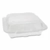 Top 10 ⭐ Foam Hinged Lid Containers, Dual Tab Lock Economy, 8.42 X 8.15 X 3, 1-Compartment, White, 150/Carton ✔️