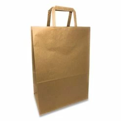 Hot Sale 🎉 Kraft Paper Bags, 1/6th BBL 12 X 7 X 17, Natural, 300/Bundle 🎁