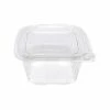 Discount 🧨 Hinged-Lid Tamper-Evident Container, 16oz, RPET, Clear 🛒
