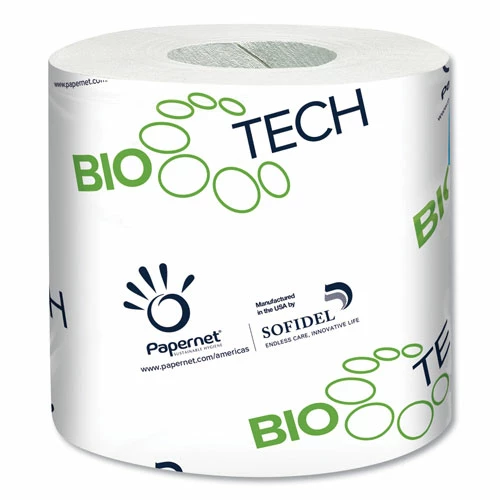 New ✨ BioTech Toilet Tissue, Septic Safe, 2-Ply, White, 500 Sheets/Roll, 96 Rolls/Carton 🧨