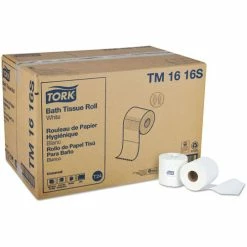 Best Pirce 👏 Toilet Paper Roll White T24 - Toilet Paper Roll White T24, Universal, 2-Ply, 96 X 500 Sheets, TM1616S 👏